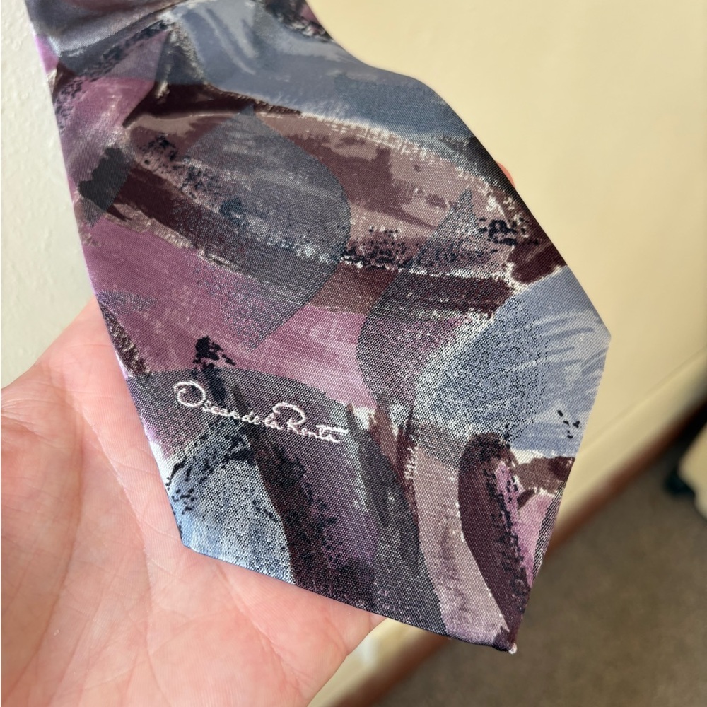 Oscar de la Renta Vintage Men's Tie